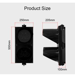 Sinalizador de Tráfego para Bicicletas de 200mm com Certificação CE para Faixas Não Motorizadas - Product Image 6