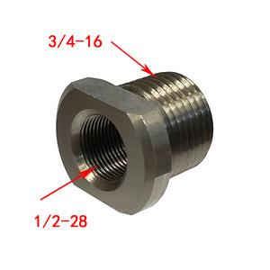 Adaptador de filtro de combustible Jiax 1/2-28 a 3/4-16 de acero inoxidable para piezas de motor de modificación de automóviles - Product Image 2