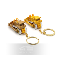 Llavero con Modelo Preconstruido de la Excavadora de Cadenas CATERPILLAR CAT D8T