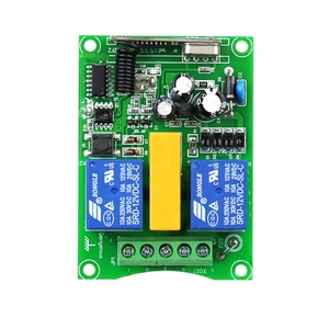 Ac220v <span class=keywords><strong>2</strong></span> kênh 1500W động cơ về phía trước và đảo ngược đèn rào cản điện cửa ra vào không dây điều khiển từ xa chuyển đổi - Product Image 1