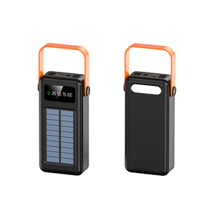 Banco de Energía Solar de 40000 mAh, Cargador <span class=keywords><strong>Portátil</strong></span> Impermeable para Exteriores con Cuatro Puertos USB, <span class=keywords><strong>Batería</strong></span> Externa de Emergencia para Camping y Senderismo - Product Image 5