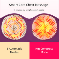 Wiederauf ladbarer elektrischer Brustmassagegerät-Heizvibrations-BH mit Massage gürtel zur Brust vergrößerung