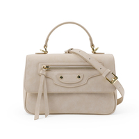 Sacs à main en cuir véritable LZ Factory, sacs à bandoulière à poignée supérieure, sacs messager à pompons, sacs fourre-tout en cuir de vachette véritable pour femmes