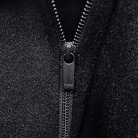 Veste en laine double face pour homme Jancoco, vente en gros, OEM, hiver, chaude, personnalisée, décontractée, courte, 100% laine