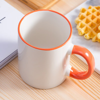 12oz 350ml personnalisé classique blanc Sublimation tasse à café en céramique poignée personnalisé thé lait tasse pour impression Logo transfert de cadeau