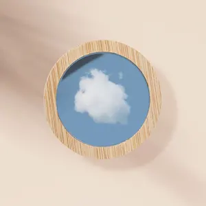 Espejo de bambú, gadgets ecológicos personalizados - Product Image 2