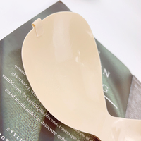 Soutiens-gorge en silicone sans couture invisible couvre-mamelon push-up adhésif dos nu sous-vêtements sexy réutilisables pour les séances photo des femmes