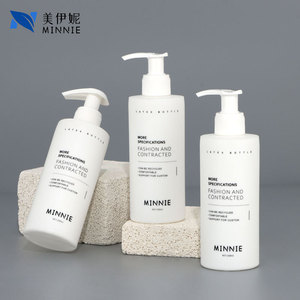 Minnie Latex <b>Bottles</b> 200ml Lotion <b>Pump</b> Cosmetic Packaging Refillable Skin Care Body Wash <b>Bottle</b> - Product Image 2