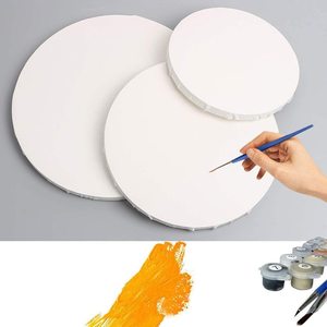 XinyiArt Art High Quality Round Shape <strong>Canvas</strong> Art <strong>Frame</strong> of 10 20 30 40 50 60 cm Wholesale Oil Painting <strong>Canvas</strong> - Product Image 3