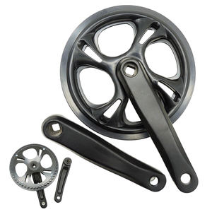 Складной велосипедный комплект из алюминиевого сплава, колесо для велосипеда, 48 т 165 мм, для замены велосипедного Картера - Product Image 2