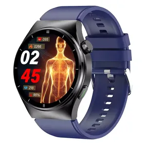 1.46 inch màn hình vuông HD Uric axit lipid máu điều trị bằng laser Smartwatch máu Oxy SOS khẩn cấp F320 thông minh đồng hồ