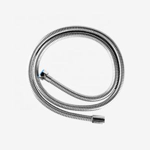 Tuyau de <span class=keywords><strong>douche</strong></span> <span class=keywords><strong>flexible</strong></span> en acier inoxydable de bonne qualité, <span class=keywords><strong>anti</strong></span>-<span class=keywords><strong>torsion</strong></span> de 1.5m, raccord de salle de bain, PVC, tuyau de <span class=keywords><strong>douche</strong></span> dense, tuyau de raccordement en laiton G1/2 - Product Image 2