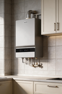Chaudière murale à <span class=keywords><strong>condensation</strong></span> moderne conçue pour un fonctionnement silencieux et une longue durée de vie - Product Image 4