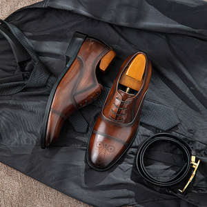 Zapatos para Caminar para Hombre Último Modelo 2025 - Estilo Mocasín Plano de Cuero Genuino, Calzado Casual Transpirable con Textura Suave - Product Image 1