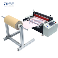 Machine de découpe de rouleaux de papier PP en feuilles, type PLC, pour la stérilisation, la découpe de rouleaux de papier thermique, usage industriel