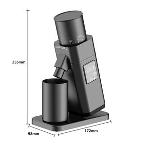 Molinillo de Café Portátil con Control LED, Tamaño Mini, Motor Silencioso, para Uso en el Hogar y al Aire Libre, Gd-3432fe-steel Gray Usb - Product Image 4
