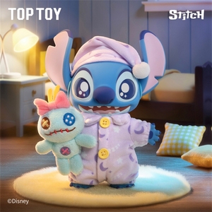 Figuras Coleccionables de PVC de Stitch de <span class=keywords><strong>Frozen</strong></span> en Pijamas, Caja Sorpresa Misteriosa, Regalos - Product Image 6