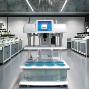 GZ608 प्रयोगशाला 8 कप 8 पैडल विघटन परीक्षण उपकरण टैबलेट विघटन परीक्षक - Product Image 4