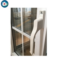 Fenêtre à battants triple en PVC à 3 panneaux, fenêtres de balcon en plastique