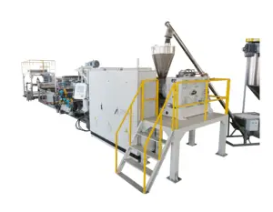 Custom Plastic Extrusions Line Process PET Thermoforming Plastic Sheet Making Machine