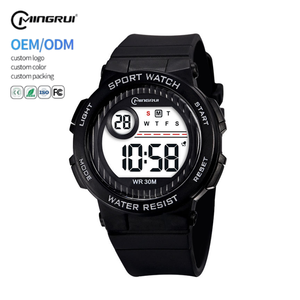 Fabrication professionnelle de montres-bracelets pour femmes, montres numériques sportives pour enfants étanches à 30 mètres, 42 mm, testées contre les chutes de 1,2 m, alarme, <span class=keywords><strong>chronomètre</strong></span> - Product Image 1