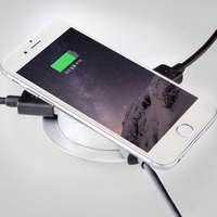 Tertanam Nirkabel Pengisian Soket Sofa Meja Meja Samping Tempat Tidur dengan 3USB Tersembunyi Nirkabel Charger