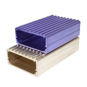 EBM Aluminum Alloy Control Box Amplifier Case IP54 Rated Outdoor Use Powder Coated Customizable Electronic <b>Enclosure</b> - Product Image 6