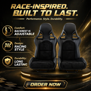 Sièges de course réglables EDDYSTAR Factory pour Ford <span class=keywords><strong>Mustang</strong></span> Porsche 718 911 992 997 Kaman E46 E90 E92 Racing Simulator - Product Image 2