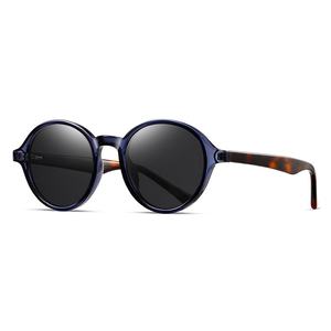 Wholesale Sunglasses Round 2026 New Arrivals <b>Custom</b> Sunglasses Manufacturer <b>Acetate</b> Polarized Sunglasses - Product Image 4