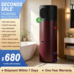 Pompe à chaleur air-eau monobloc SUNTREE R290, chauffe-eau 200L, eau chaude 70°C, réservoir en acier inoxydable, articles en promotion de deuxième main - Product Image 4