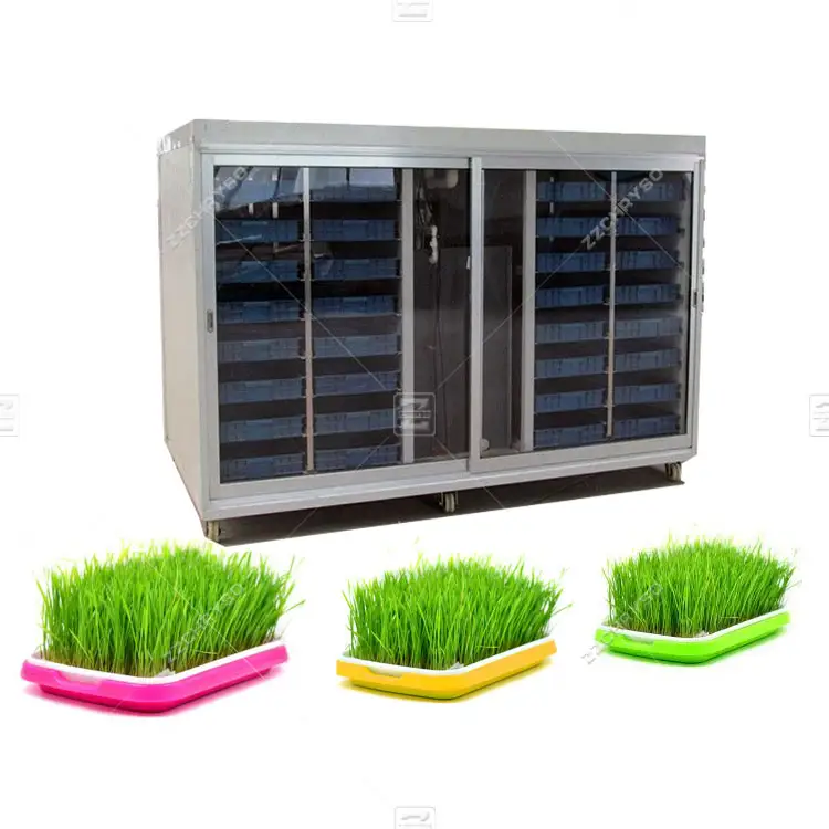 Green Mung Beans Sprouting Machine Bean Sprouter Farm Use Automatic Forage Fodder Production System Grass Growing Container