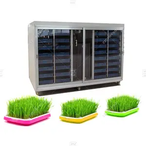 Green Mung Beans Sprouting Machine Bean Sprouter Farm Use Automatic Forage Fodder Production System Grass Growing Container