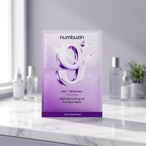 Mascarilla Facial Completa Numbuzin No.9 NAD Bio Lifting-sil (1 unidad) - Cuidado de la Piel Coreano, Mascarilla Facial Completa NAD Bio Lifting - Product Image 4