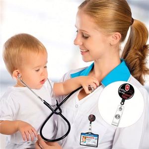 Cadeaux promotionnels personnalisés, accessoires infirmiers avec logo DIY, porte-badge en gros - Product Image 4