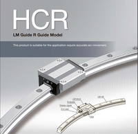 HCR15A Straight -curved Guide LM Guide HCR15A1UUC1+60+300R Arc Linear Guide Rail Slide Block