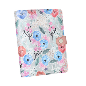 Handwritten shorthand 6-ring binder notebook printing leather binder