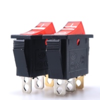 Interrupteur à bascule KCD3 15A éclairé, borne en cuivre à 3 broches pour poêle électrique et marmite chauffante