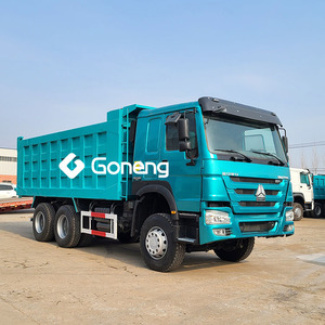 Camion benne basculante Sinotruck Howo d'occasion 25 tonnes 30 tonnes 6x4 avec <span class=keywords><strong>grue</strong></span> - Product Image 3