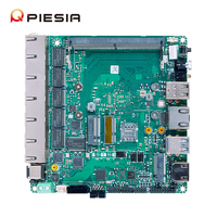 Placa Base Industrial X86 con 6 Puertos Ethernet para Firewall Pfsense, Intel 12.ª Gen. N150 N100 N305, 2*Com, 1*DDR5, para Gateway IOT