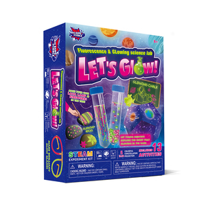 BIG BANG SCIENCE Produttore di Giocattoli Personalizzati ODM OEM, Set Educativo LET'S GLOW Fluorescente per Laboratorio Scientifico STEAM per Bambini - Product Image 2