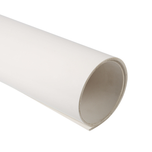 Sabuk konveyor PVC tanpa batas permukaan kasar berlian putih kustom - Product Image 1