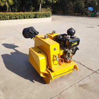 Compacteur routier mini à double tambour vibrant autopropulsé LTC08H de 0,8 tonne avec moteur diesel et vibration de 48 Hz