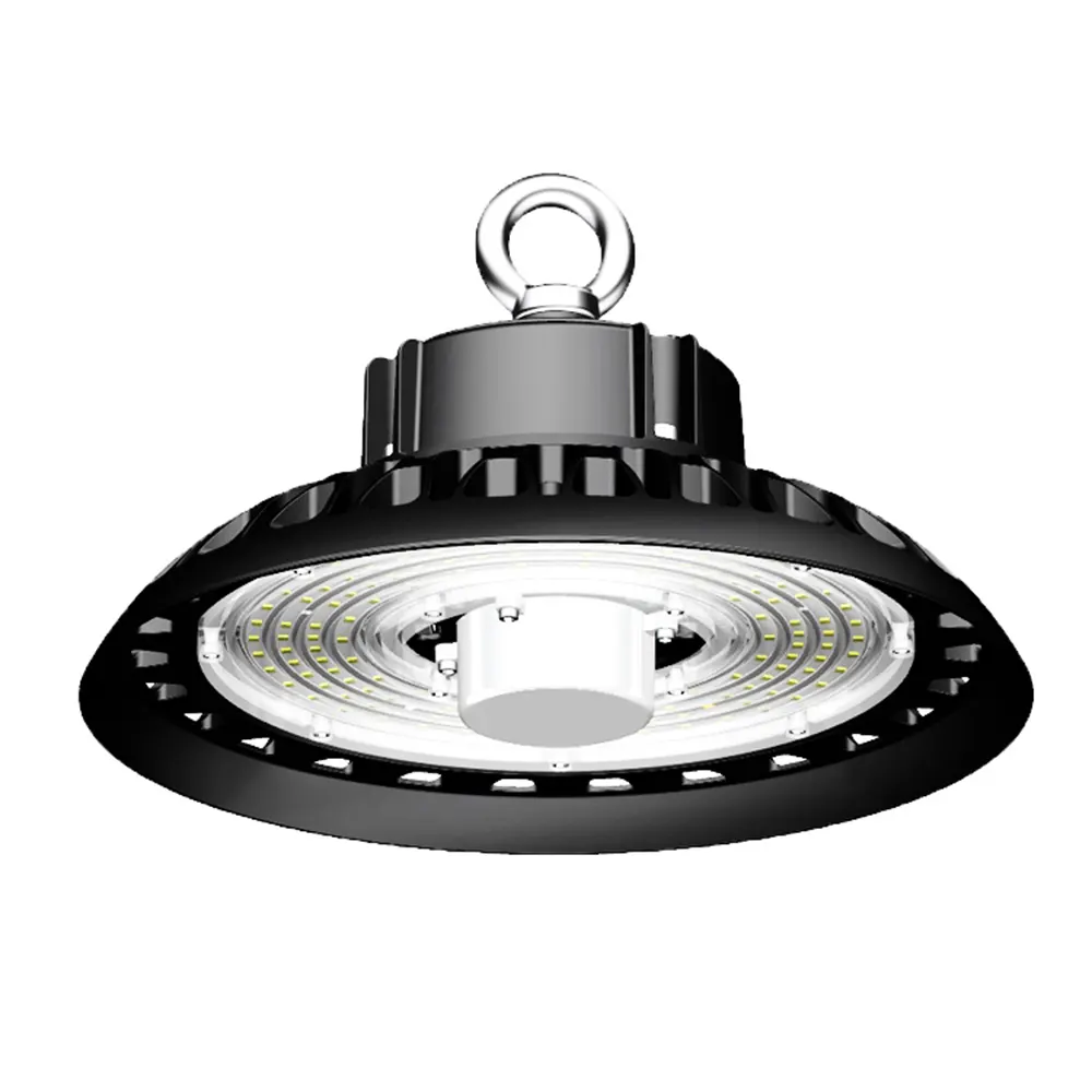 0-10V Dimmbare intelligente Leuchte CCT-Auswahl 150W Wasserdichtes LED-UFO-Hoch regal licht mit CE ETL RoHS