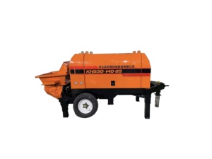 Nouvelle <span class=keywords><strong>pompe</strong></span> à béton stationnaire avec moteur comme composant central <span class=keywords><strong>Camion</strong></span> <span class=keywords><strong>pompe</strong></span> à béton remorque diesel haute efficacité - Product Image 5