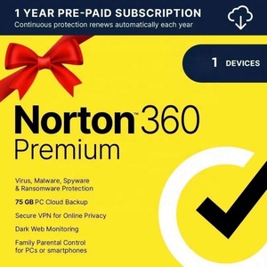 Norton 360 Premium 1 Año 1PC Norton 360 Premium 1 Dispositivo Euro - Product Image 4