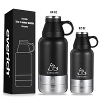Portable Double Wall Stainless Steel Dog Water Bottle