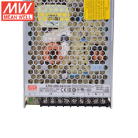 Alimentation à découpage Mean Well LRS-200-24 200W 24V à sortie unique, convertisseur AC/DC, source industrielle, garantie 3 ans