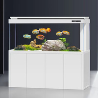 Filtre d'aquarium en verre moderne 220V écologique 500L-1000L, accessoires de pompe pour aquarium, décoration élégante pour aquarium vivant