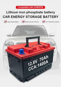 <span class=keywords><strong>Batterie</strong></span> de voiture OEM ODM 12V <span class=keywords><strong>70Ah</strong></span> au lithium LiFePO4 directe d'usine - Product Image 2