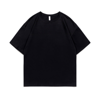 T-shirts unisexes AMLClever 200 g/m² 100 % coton couleur unie T-shirt homme oversize streetwear prêt-à-porter vente en gros